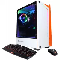 CyberpowerPC Gamer Xtreme Liquid Cool Gaming PC, Intel Core i7-10700K 3.8GHz, 16GB DDR4, NVIDIA GeForce GTX 1660 Super 6GB, 500GB PCI-E NVMe SSD, 2TB HDD, WiFi Ready & Win 10 Home (GLC6400CPGV2 White)