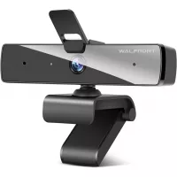 1080P Webcam for PC Laptop Desktop, 360-Degree Rotation Streaming Webcam with Microphone, Computer Video Camera Webcam Compatible for Video Calling Recording Conferencing
