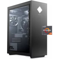 OMEN 25L Gaming Desktop PC, AMD Radeon RX 5700, AMD Ryzen 7 3700X, HyperX 16 GB DDR4 RAM, 1 TB SATA Hard Drive & 512 GB PCIe NVMe SSD, Windows 10 Home, VR Ready, RGB Lighting (GT12-0050, 2020 Model)