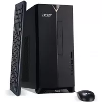 Acer Aspire TC-895-UA91 Desktop, 10th Gen Intel Core i3-10100 4-Core Processor, 8GB 2666MHz DDR4, 512GB NVMe M.2 SSD, 8X DVD, 802.11ax Wi-Fi 6, USB 3.2 Type C, Windows 10 Home