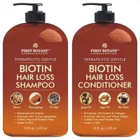 Hair Growth Shampoo Conditioner Set - An Anti Hair Loss Shampoo and Conditioner with 14 DHT blockers to fight Hair Loss For Men and Women , All Hair types, Sulfate Free - 2 x 16 fl oz