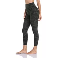 Hawthorn Athletic Women's Essential High Waist Yoga Pants Active 7/8 Length Legging with Side Pockets-25'