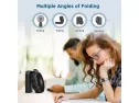 Handheld Fan, Easyacc 9000mah Battery Fan 2020 Upgraded Portable Fan With Unique One Touch Power Off Usb Desk Fan 9-53 Hours 4 Speeds Strong Winds Personal Cooling Fan For Home Office Outdoor-black