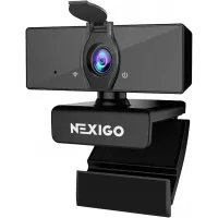 1080P Business Webcam with Dual Microphone & Privacy Cover, 2021 [Upgraded] NexiGo USB FHD Web Computer Camera, Plug and Play, for Zoom/Skype/Teams Online Teaching, Laptop MAC PC Desktop