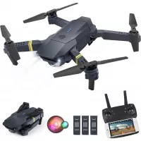 ORRENTE Drone with Camera for Adults, WiFi FPV Drone with 1080P HD Camera for Beginners, Drone Training with Shot Switching, Trajectory Flight and Gravity Control, One Key Take Off/Landing
