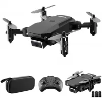 GoolRC S66 Mini Drone for Kids and Beginners, Foldable RC Quadcopter with 3D Flip, Altitude Hold, Headless Mode, Speed Adjustment, Storage Bag and 3 Batteries