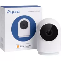 Aqara HomeKit Security Video Indoor Camera G2H, Night Vision, Two-Way Audio, 1080P HD Plug-in Indoor Camera, Family-Friendly Wireless Video Surveillance System, Smart Home Bridge for Alarm System