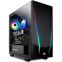 iBUYPOWER Gaming PC Computer Desktop Trace 4 9310 (AMD Ryzen 5 3600 3.6GHz, AMD Radeon RX 5500 XT 4GB, 8GB DDR4 RAM, 240GB SSD, WiFi ready, Windows 10 Home)