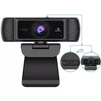 2021 AutoFocus 1080P Webcam with Microphone and Privacy Cover, NexiGo Business Streaming USB Web Camera, Plug and Play, for Online Class, Zoom Meeting Skype Facetime Teams, PC Mac Laptop Desktop