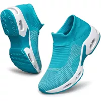 Raoendis Women's Running Shoes - Walking Shoes Air Cushion Sock Sneakers