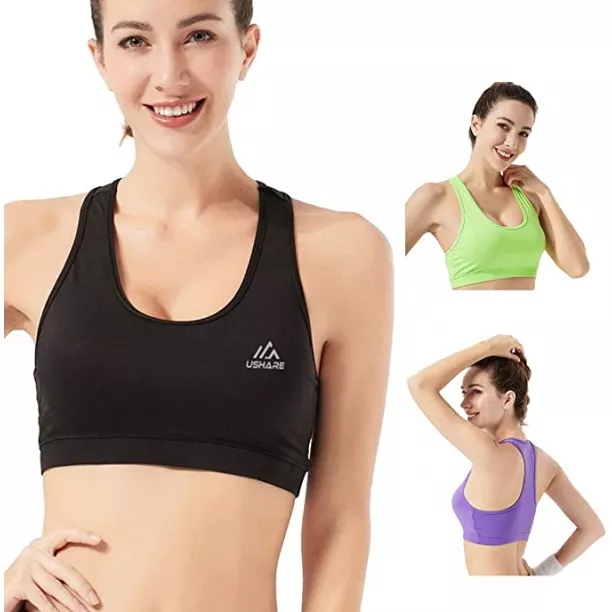 Usharesports Sports Bras For Women High Impact Womens Workout Clothes ..