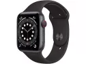 Apple Watch Series 6 (gps + Cellular, 44mm) - Space Gray Aluminum Case With Black Sport Band (renewed)