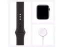 Apple Watch Series 6 (gps + Cellular, 44mm) - Space Gray Aluminum Case With Black Sport Band (renewed)