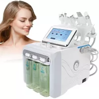 XISURE Face Care Machine, 6 in 1 Hydrogen Oxygen Beauty Machine Face Skin Spa Machine Facial Moisturizing Pores Cleansing Machine