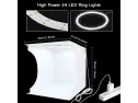Yotto Folding Photo Studio Light Box Kit, 12.2 X 12.2inch Portable Pho..