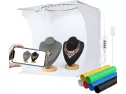 Yotto Folding Photo Studio Light Box Kit, 12.2 X 12.2inch Portable Pho..
