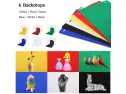 Yotto Folding Photo Studio Light Box Kit, 12.2 X 12.2inch Portable Pho..