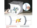 Yotto Folding Photo Studio Light Box Kit, 12.2 X 12.2inch Portable Pho..