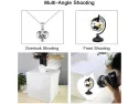 Yotto Folding Photo Studio Light Box Kit, 12.2 X 12.2inch Portable Pho..