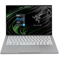 Razer Book 13 Laptop: Intel Core i7-1165G7 4 Core, Intel Iris Xe, 13.4" FHD+ Touch (1920 x1200), 16GB RAM, 256GB PCIe M.2, CNC Aluminum, Chroma RGB, Thunderbolt 4, Intel Evo Certified, Mercury White