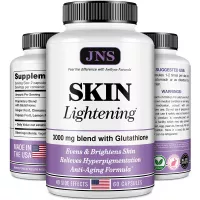 Glutathione Lightening Pills - 3000mg Glutathione Lightening Pills - Acne Scar & Dark Spot Remover - Natural Skin Lightener - Anti-Aging & Antioxidant Formula - 60 Capsules