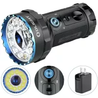 OLIGHT Marauder 2 Rechargeable Flashlight 14000 Lumens Ultra Bright Flashlight with 3x Build-in 5000 mAh 21700 Battery for Home and outdoor
