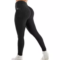 POWERASIA High Waisted Yoga Pants with Pockets for Women, Tummy Control Scrunch Butt Lifting Workout Leggings Booty Tights