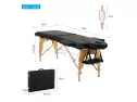 Professional Massage Table Portable Massage Bed Spa Bed 84 Inches Salon Bed W/carry Case, 2 Folding Removable Headrest Folding Facial Solon Spa Tattoo Bed
