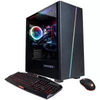 CyberpowerPC Gamer Supreme Liquid Cool Gaming Desktop Computer, Intel Core i7-10700K 3.8GHz, 16GB RAM, 1TB SSD, NVIDIA GeForce RTX 2060 6GB, Windows 10 Home