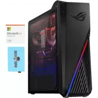 ASUS ROG Strix G15CK Gaming and Entertainment Desktop PC (i7-10700KF 32GB-Core, 64GB RAM, 512GB PCIe SSD, RTX 2070 Super, WiFi, Bluetooth, Win 10 Home) with MS 365 Personal, Hub