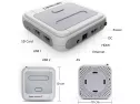 Dikdoc Video Game Console Emulator Console Arcade Emulator Kids Retro Game Console Pre-install 41,000 Games Rom Hdmi Output 128g Mini Portable Support Nes/n64/ps1/sega Console