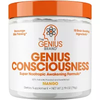 Genius Consciousness - Super Nootropic Brain Booster Supplement - Enhance Focus, Boost Concentration & Improve Memory | Mind Enhancement with Alpha GPC & Lions Mane Mushroom for Neuro Energy & IQ