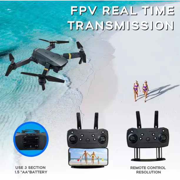 fconegy e58 foldable rc quadcopter drone