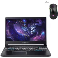 Acer Predator Triton 300 Gaming Laptop, 15.6 "FHD144Hz Intel 6-Core i7-10750H (Beat i7-9850H), 64GB RAM 2TB NVMe SSD, GeForce RTX 2070 8GB, Backlit KB WiFi HDMI Win 10 w / GM Gaming Mouse