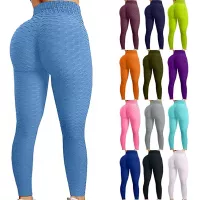 Famous TikTok Leggings, Yoga Pants for Women High Waist Tummy Control Booty Bubble Hip Lifting Workout Running Tights