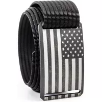 GRIP6 Web Belts for Men - Nylon Belt- Fully Adjustable Casual Belt Strap & Belt Buckle