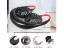 Julypanny Neck Fan, Portable Usb Rechargeable Led Fan Hands-free, Mini..