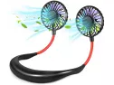 Julypanny Neck Fan, Portable Usb Rechargeable Led Fan Hands-free, Mini..