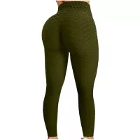 Famous TIK Tok Leggings, Women Butt Lifting Yoga Pants High Waist Tummy Control Bubble Hip Lift Workout Running Tights