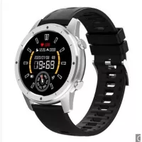 F50 1.3 inch Full Touch Screen Smart Watch Bluetooth Call Multi-sports Mode Custom Wallpaper Heart Rate Sports Waterproof Smartwatch - Silver	