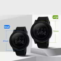 1142 skmei 1193 Factory direct supply silicone strap sport digital couple watch men women