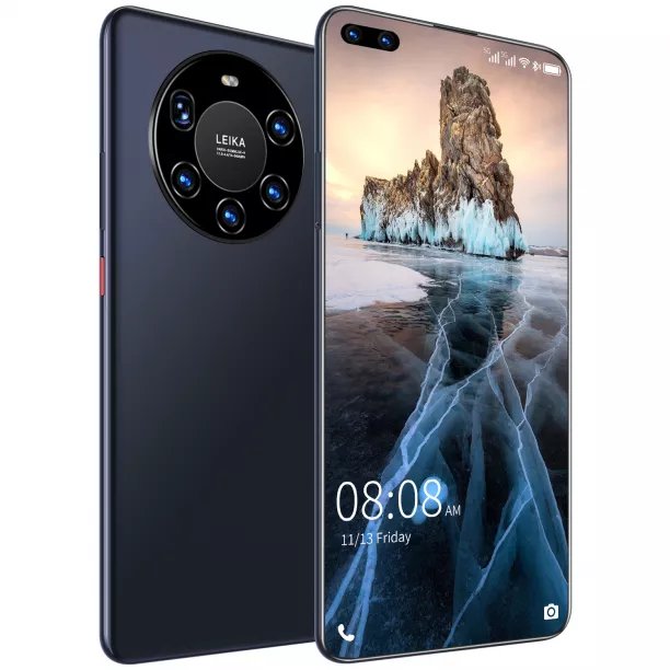 New Design Unlocked Smart Phone 7.3 inch full screen cellphone 6000mAh  mobile phones with ype-C charging interface