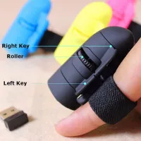 2.4Ghz Finger Rings Mini USB Mouse 1600Dpi for Computer wireless optical mouse