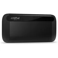 Crucial X8 2TB Portable SSD – Up to 1050MB/s – USB 3.2 – External Solid State Drive, USB-C, USB-A – CT2000X8SSD9, Black