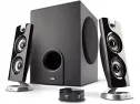 Cyber Acoustics Ca-3602ffp 2.1 Speaker Sound System With Subwoofer And..