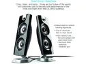 Cyber Acoustics Ca-3602ffp 2.1 Speaker Sound System With Subwoofer And Control Pod - Great For Music, Movies, Multimedia Pcs, Macs, Laptops And Gaming Systems