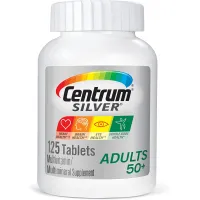 Centrum Silver Multivitamin for Adults 50 Plus, Multi-mineral Supplement with Vitamin D3, 125 Pills