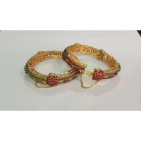 24K Gold Plated Handmade Multi bangles