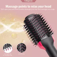 Hair Dryer Brush Blow Dryer Brush in One, 4 in 1 Styling Tools, Hair Dryer and Styler Volumizer, Hot Air Brush for Drying, Straightening, Curling, Salon