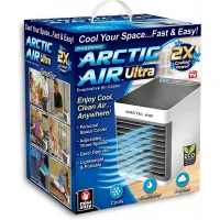 Arctic Air ULTRA PRO by Emson, Freon-Free, Super Quiet Evaporative, Portable Airconditioner and Personal Space Cooler with 10 Hour Run Time As Seen On TV